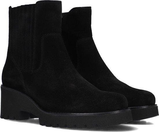 Gabor -  Maat 38 - Chelsea boots zwart Suede - Dames, Kleding | Dames, Schoenen, Verzenden