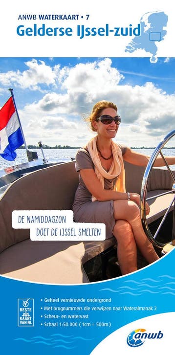 ANWB Waterkaart 7 Gelderse IJssel-Zuid - ANWB 9789018046026, Boeken, Verzenden, Gelezen, ANWB