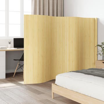 vidaXL Kamerscherm breedte 400 cm hoogte 165 cm bamboe, Verzenden, Nieuw
