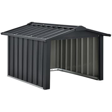 Metalen Maairobotgarage 98x89x63cm - Antraciet, Verzenden, Nieuw