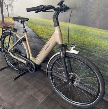 Zo goed als Nieuwe Batavus Finez Electrische fiets met RIEM, Batavus, Ophalen of Verzenden, Zo goed als nieuw, 51 tot 55 cm