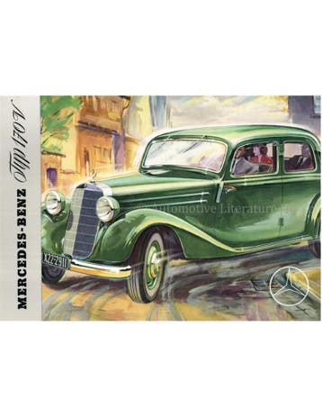 1953 MERCEDES BENZ 170 V BROCHURE DUITS, Nieuw, Author