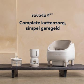 Revo-loo Flow &amp; Chow - Drinkfontein Automatische Voerbak, Ophalen of Verzenden, Nieuw
