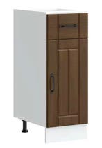 Lage Eiken Spoelbakkeukenkast – Met Opbergruimte & Poten, Huis en Inrichting, Keuken | Keukenelementen, Verzenden, Nieuw