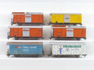 Bemo H0m - o.a. 2266/2282 127/2266 121 - Modeltrein, Nieuw