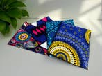 4 Fat quarters - Blauw mix Quiltstoffen / Patchwork stoffen, Ophalen of Verzenden, Nieuw