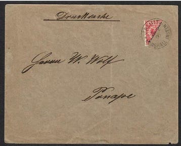 Duitse Koloniën - Marshall eilanden 1900 - Marshall-Inseln, Gestempeld