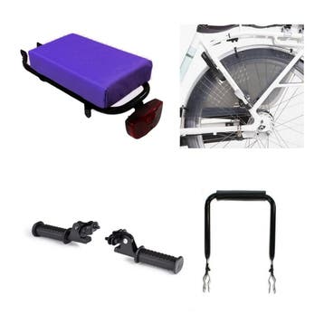 Hooodie Fietskussen Hooodie Petit Paars pakket, Verzenden, Nieuw