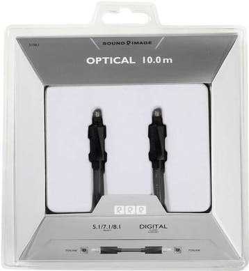 Vivanco hoogwaardige optische kabel 10m, Verzenden, Nieuw