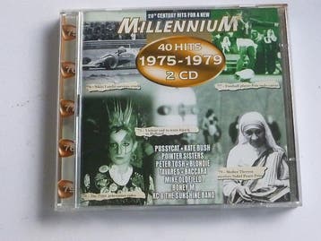 Millennium - 40 Hits 1975 - 1979 (2 CD), Ophalen of Verzenden, Zo goed als nieuw