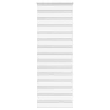 vidaXL Zebra rolgordijn 70x200 cm stofbreedte 65,9 cm, Verzenden, Nieuw, Wit