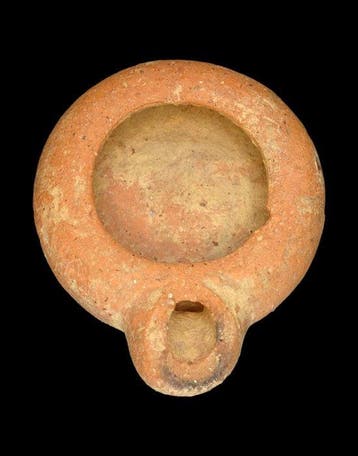 Oud-Grieks, Hellenistisch Keramiek - Griekse olielamp -
