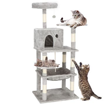 Krabpaal - 7 Etages - Voor Katten - Meubelbescherming - 145, Ophalen of Verzenden, Nieuw