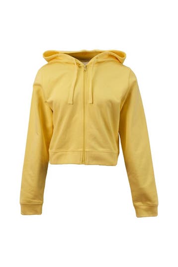 Organic Basics Hoodie in maat L Geel, Organic Basics, Verzenden, Zo goed als nieuw, Geel