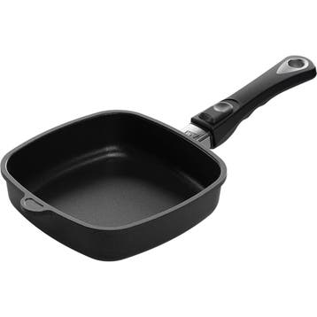 AMT Gastroguss Vierkante pan – 20x20 cm – Handgegoten al, Huis en Inrichting, Keuken | Potten en Pannen, Ophalen of Verzenden