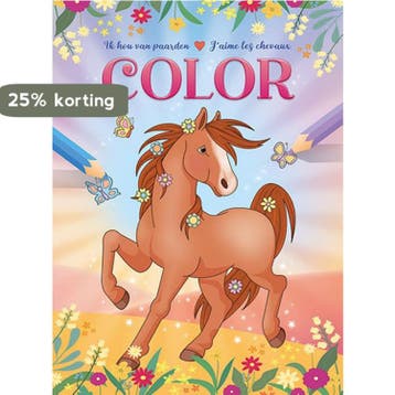 Ik hou van paarden kleurblok / Jaime les chevaux bloc de, Verzenden, Gelezen, ZNU