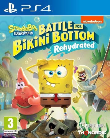 Spongebob SquarePants Battle for Bikini Bottom Rehydrated, Ophalen of Verzenden, Zo goed als nieuw
