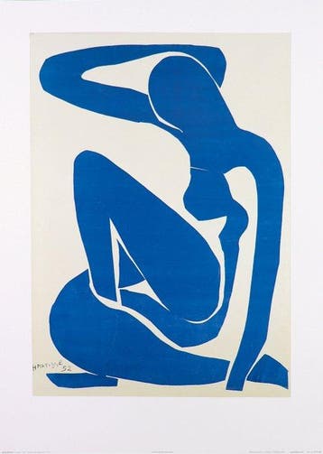 Henri Matisse (1869-1954) - Nu bleu II, Antiek en Kunst