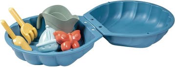Smoby Zandbak Schelp - Compact 35x35cm | Retourdeal 34%, Ophalen of Verzenden, Nieuw