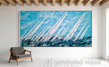 VOLHA - Catching the Wind /Regatta Sails - XXL