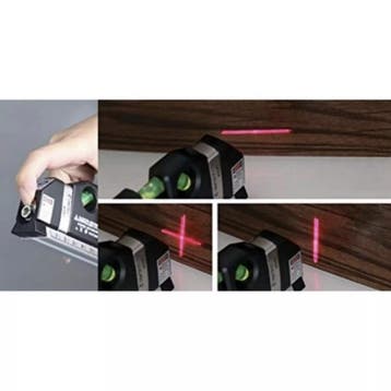 Bigstren Laserwaterpas met 250cm Meetlint - Precisie en G..., Ophalen of Verzenden, Nieuw