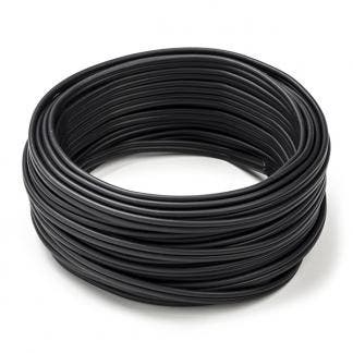 Tweelingsnoer | 2x 0.75 mm² | 10 meter (Zwart), Doe-het-zelf en Verbouw, Elektra en Kabels, Verzenden, Nieuw