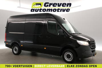 Mercedes-Benz Sprinter 316 2.2 CDI L2H2 164PK  Airco  3 Zits, Zwart, Mercedes-Benz, Nieuw, Te koop
