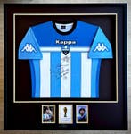 barcelona Hand-Signed Argentina National Team Jersey – JSA, Nieuw
