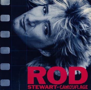 LP gebruikt - Rod Stewart - Camouflage, Cd's en Dvd's, Vinyl | Rock, Verzenden, Zo goed als nieuw, Overige formaten