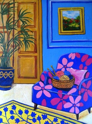 Corina Schroeder - Grandmas armchair
