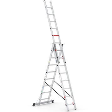Aanbieding: Reformladder Wixor 3x8 sporten, Doe-het-zelf en Verbouw, Ladders en Trappen, Nieuw