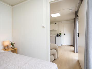 Tijdelijk woonunit Berlijn 9x3M met douche – wees snel, Nieuw