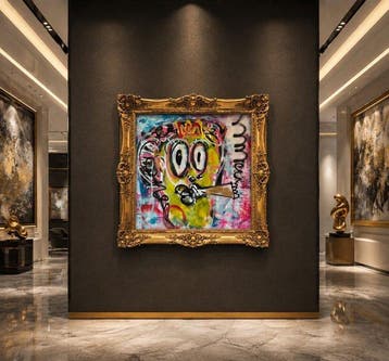 Timo Wedell - Majestic Mayhem Unleashed - XL- Basquiat Style