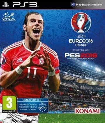 Playstation 3 UEFA Euro 2016 - Pro Evolution Soccer, Verzenden, Zo goed als nieuw