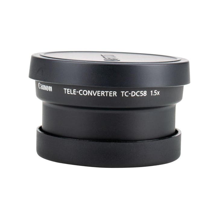 Canon Tele-Converter TC-DC58 1.5x met garantie, Audio, Tv en Foto, Fotografie | Lenzen en Objectieven, Gebruikt, Ophalen of Verzenden