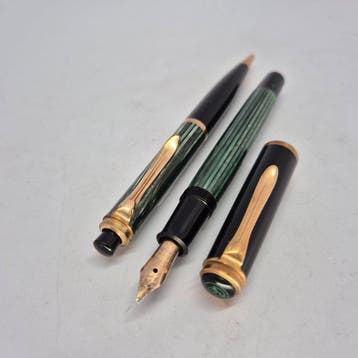 Pelikan - Fountain pen 400 with 14k gold nib & mechanical, Nieuw
