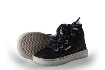 Develab Hoge sneakers Jongens in maat 21 Zwart, Jongen of Meisje, Schoenen, Zo goed als nieuw, Verzenden