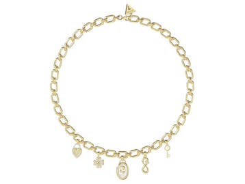 Guess Jewellery JUBN06041JWYGT-U - Collier - Goudkleurig met, Kleding | Dames, Verzenden, Zo goed als nieuw