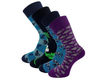 4 paar SQOTTON® Naadloze sokken - Tropical, Verzenden, Nieuw