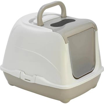 Kattentoilet Flipcat Jumbo 57 cm Warmgrijs, Verzenden, Nieuw