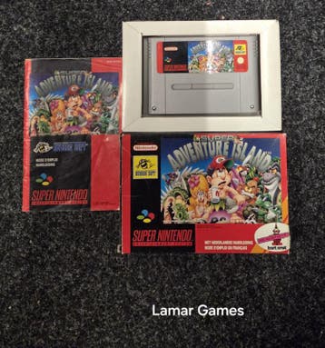 Super Adventure Island (SNES tweedehands game), Spelcomputers en Games, Ophalen of Verzenden, Zo goed als nieuw