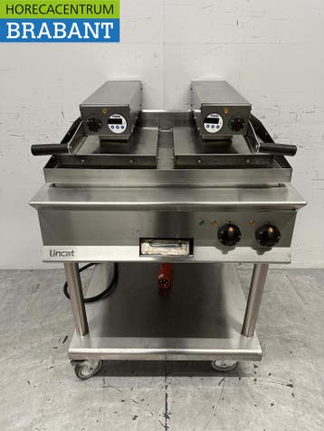 RVS Lincat Clam Grill Hamburgergrill Grillplaat 80 cm 17,2kW, Ophalen of Verzenden, Gebruikt
