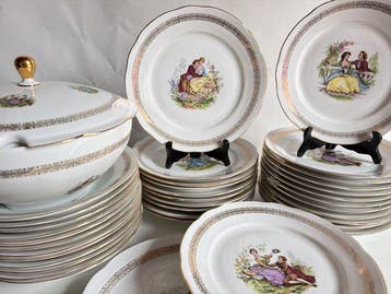 Winterling- Bavaria - Tafelservies (35) - Fragonard - uit, Antiek en Kunst