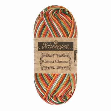 Scheepjes Catona Chroma 50gr - 027 Autumn, Verzenden, Nieuw