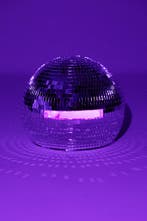 Discobal Hoofd Kinderen Ø 30 cm LED Disco Head Spiegeltjes Z, Hobby en Vrije tijd, Ophalen of Verzenden, Nieuw, Feestartikel, Carnaval