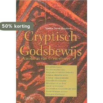 CRYPTISCH GODSBEWIJS - M. Vanderhoydonks 9789044110999, Verzenden, Zo goed als nieuw, M. Vanderhoydonks