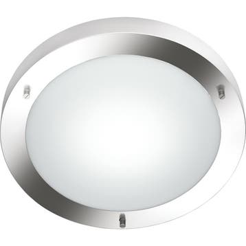 LED Plafondlamp - Badkamerlamp - Trion Condi - Opbouw Rond -, Ophalen of Verzenden, Nieuw, Metaal, Overige fittingen
