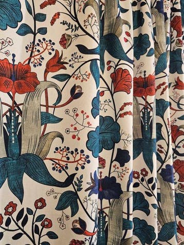 300x280 cm! Exclusieve Liberty-stof - Frans elegantieontwerp