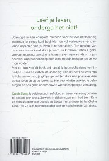 Leren ontspannen met sofrologie 9789044735260 Carole Serrat, Verzenden, Zo goed als nieuw, Carole Serrat