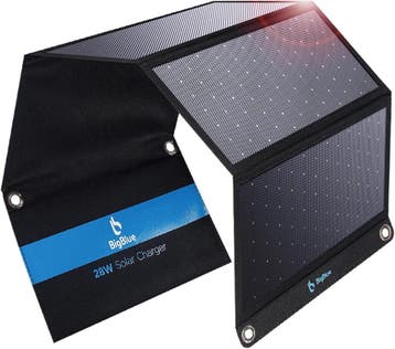 Opvouwbaar Zonnepaneel 28W | Tweedekansje | OP=OP, Ophalen of Verzenden, Nieuw, Telefoonhanger of Accessoire